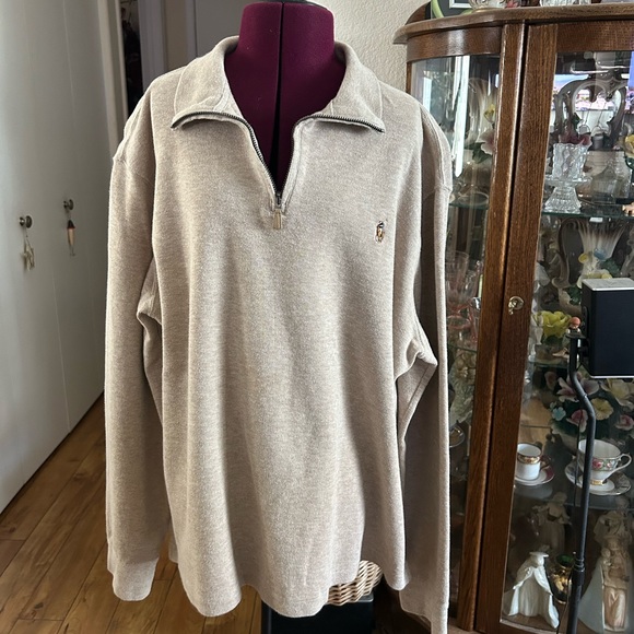 Polo Ralph Lauren Other - Men’s Polo Ralph Lauren Pull Over Jacket With 1/4 Zippered Neckline